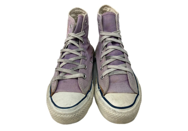コンバース CONVERSE 80s ALL STAR HI オール スター ハイ キャンバス ヴィンテージ USA製 シューズ ラベンダー 紫 メンズ靴 スニーカー パープル US5 1/2 104S-887