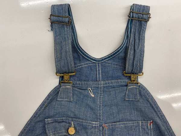 カーハート Carhartt 40s 40年代 ハートタグ ピンストライプ ヴィンテージ Pin Stripe Overall Vintage  ストライプ つなぎ・オーバーオール ブルー サイズ不明 104MB-362