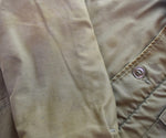ミリタリー Military 70s 80s USNAVY A-2 DECK JACKET 70's 80's アメリカ海軍 デッキジャケット ステンシル ジャケット カーキ Sサイズ 103MT-3354
