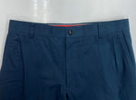 トムブラウン THOM BROWNE NEW YORK TWILL CHINO TROUSERS ツイル チノ トラウザー トリコロール ジップフライ ズボン パンツ 紺 無地 MTU187A-00087 チノパン ネイビー Lサイズ 104MB-138