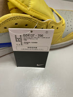 ジョーダン JORDAN Travis Scott × Nike Women's Air Jordan 1 Retro Low OG Canary トラヴィススコット × ナイキ ウィメンズ エアジョーダン1 レトロ ロー OG カナリー DZ4137-700 メンズ靴 スニーカー イエロー 28.5cm 101-shoes1757