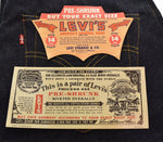 リーバイス Levi's 551ZXX DEAD STOCK デッドストック アメリカ製 復刻 555 バレンシア 工場 98年製 LVC BIG E 隠しリベット 505 551-0006 デニム ブルー W34L36 103MB-599