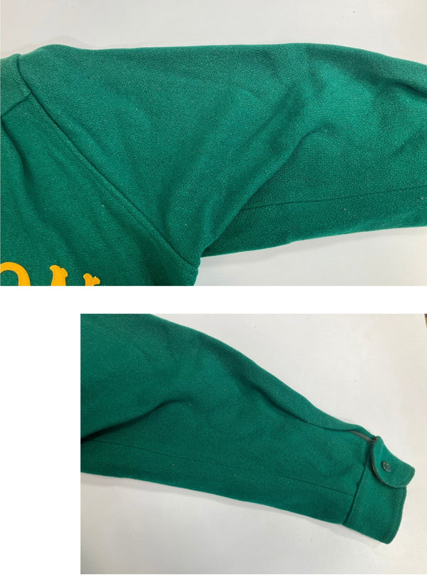 ヴィンテージ vintage 60's 60年代 BUTWIN バトウィン メルトン スポーツジャケット ウールブルゾン TALON ZIPPER アメリカ製 MADE IN USA 40 ジャケット グリーン 101MT-4766