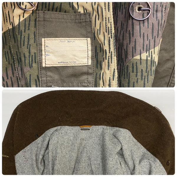 【曜日割引対象外】 キャピタル KAPITAL キャピタル レイン リングコート カモフラ ジャケット グリーン Lサイズ 201MT-4308 VB