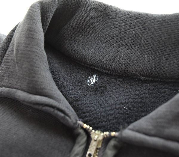 チャンピオン Champion 70年代 70s USAFA 米空軍士官学校 REVERSE WEAVE リバースウィーブ タタキ タグ Military ミリタリー ハーフジップ フェード  ナス紺 スウェット ネイビー 103MT-3390