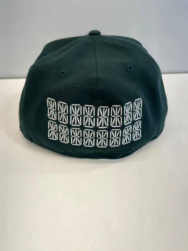 シュプリーム SUPREME Sharpie Box Logo New Era Dark Green  シャーピー ボックスロゴ ニューエラ サイズ 71/2 59.6cm 帽子 メンズ帽子 キャップ グリーン 101hat-162