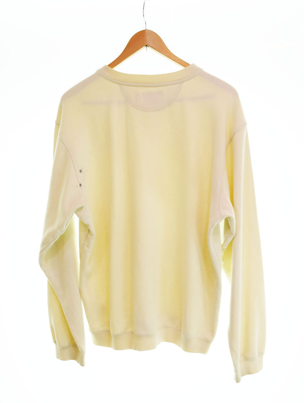 ナイキ NIKE 90s 90年代 刺繍ロゴ ギリシャ製 スウェットトレーナー  スウェット ベージュ Mサイズ 103MT-2488