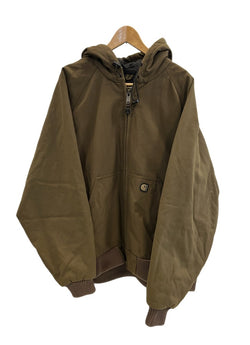 カーハート Carhartt キルト裏地 アクティブジャケット vintage ヴィンテージ カーキ J59TMB 2XL ジャケット ブラウン 3Lサイズ 101MT-5093