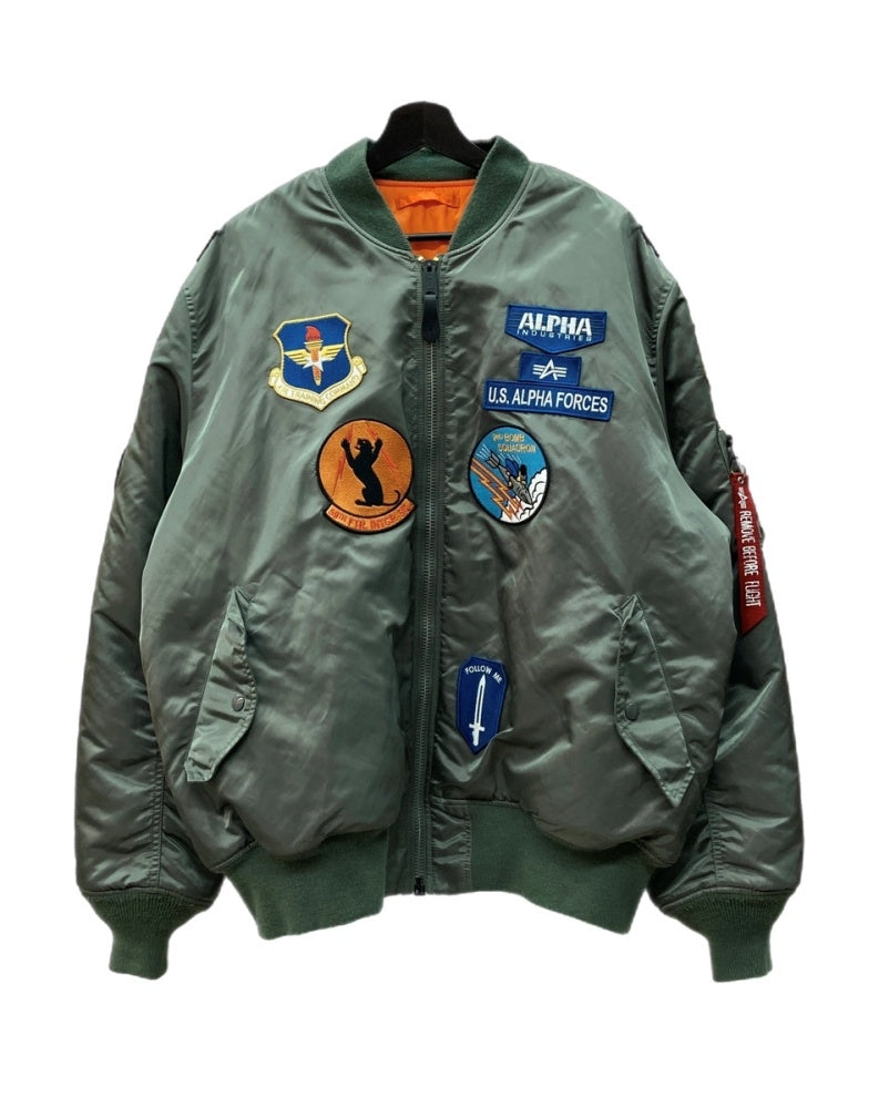 アルファインダストリーズ ALPHA INDUSTRIES MA-1 FLIGHT JACKET
