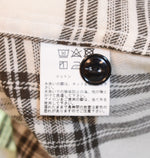 ゴールド GOLD SOFT NEL CHECK BIG POCKET WORK SHIRT ソフト ネル チェック ビック ポケット ワーク シャツ 東洋エンタープライズ GL28589 長袖シャツ ホワイト Mサイズ 103MT-3405