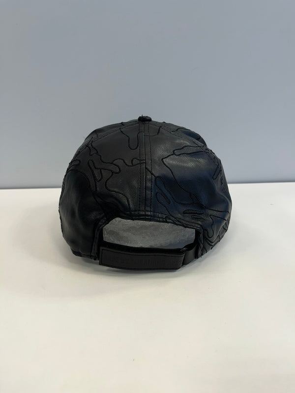 ア ベイシング エイプ A BATHING APE New Era ニューエラ 合皮 レザー 黒 AAPCPM4785XXD 帽子 メンズ帽子 キャップ ブラック 101hat-158