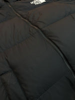 ザノースフェイス THE NORTH FACE NUPTSE JACKET ヌプシ ジャケット ダウン ジップアップ 刺繍 アウトドア アウター 黒 ND91841 ジャケット ロゴ ブラック XLサイズ 104MT-1652