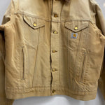 【曜日割引対象外】 カーハート Carhartt 80's 90's トラッカージャケット 裏地ブランケット ダック ジャケット ベージュ 201MT-3734 VB