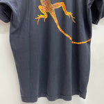 【曜日割引対象外】 ヴィンテージ vintage 90's マルボロ Marlboro LIZARD USA製 ポケット Tシャツ ブラック XLサイズ 201MT-4511 VB