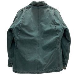 【曜日割引対象外】 カーハート Carhartt 90's チョアコート ダック カバーオール ブランケットライナー ジャケット グリーン 201MT-4580 VB