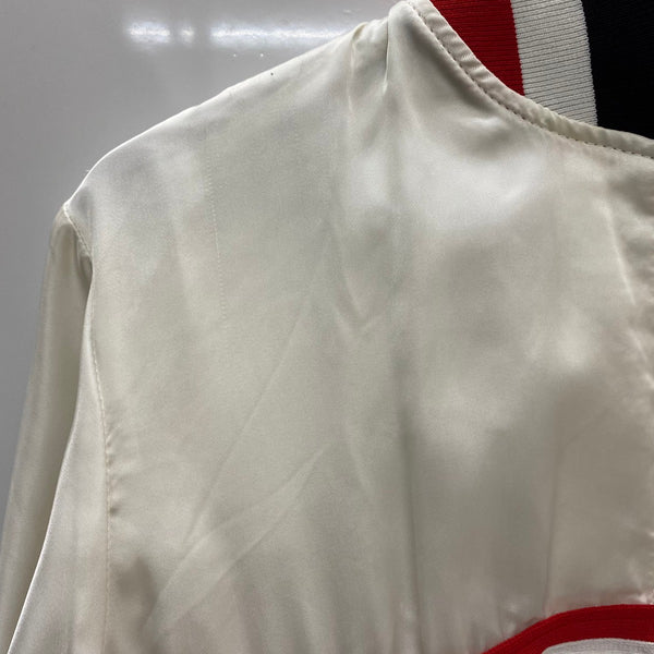 【曜日割引対象外】 ヴィンテージ vintage 80's BELL HELMETS ナイロン レーシングジャケット ジャケット ホワイト 201MT-4210 VB