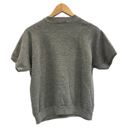 ヴィンテージ vintage 70's 70年代 sportswear ラグラン 半袖 無地スウェット アメリカ製 MADE IN USA スウェット グレー Lサイズ 101MT-5330