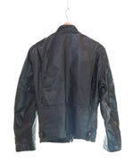 US US古着 80s 90s シングルライダースジャケット TALONジップ 80's 90's レザージャケット 34 ジャケット ブラック 103MT-3410