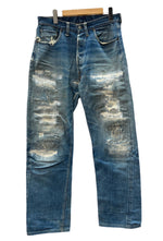 リーバイス Levi's 501 BIG E 60s 60年代 Vintage ヴィンテージ ジーンズ デニムパンツ ジーパン ボタン裏6 足長R 赤耳 青 無地 デニム ブルー 104MB-180