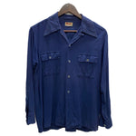 【曜日割引対象外】 ヴィンテージ vintage 40's~ 長袖シャツ ブルー 201MT-3530 VB
