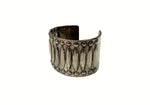ファンタスティックマン FANTASTIC MAN Wide Silver Bangle ワイド シルバー バングル スタッズ エンボス ブレスレット 925 銀 メンズジュエリー・アクセサリー バングル 無地 シルバー 104A-33