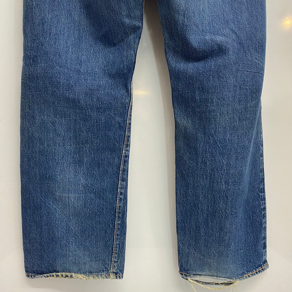 【曜日割引対象外】 リーバイス Levi's 60's 70's 501 BIG E デニムパンツ ボタン裏4 紙パッチ デニム ブルー W38サイズ 201MB-970 VB