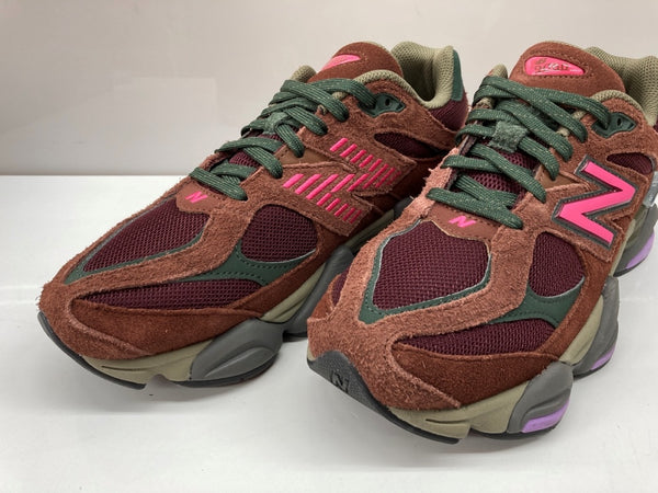 ニューバランス new balance 22年製 U9060 BUR BURGANDY ABZORB ソール  スエード ランニング ローカット シューズ 茶 U9060BUR メンズ靴 スニーカー ブラウン 28cm 104S-961
