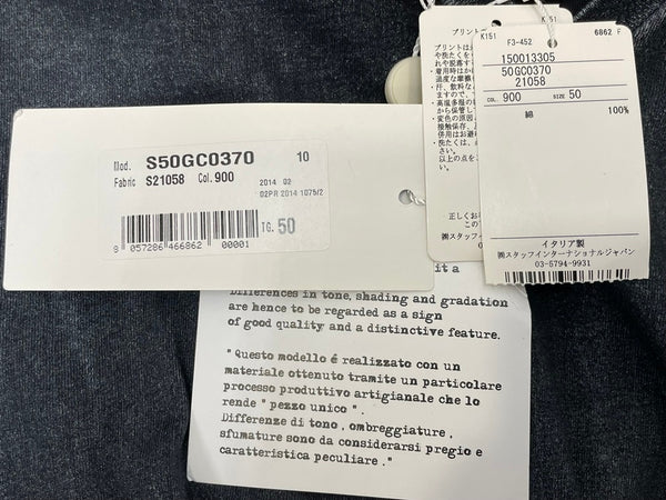 メゾン マルタン マルジェラ Maison Martin Margiela ヴィンテージ加工 Vネック TEE S50GC0370 50 Tシャツ グレー 601MT-16