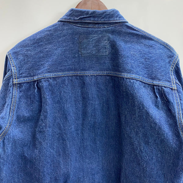 【曜日割引対象外】 ステュディオ・ダ・ルチザン STUDIO D'ARTISAN デニムジャケット 藍染 1st SD-D01J ジャケット ブルー 40サイズ 201MT-3692 VB