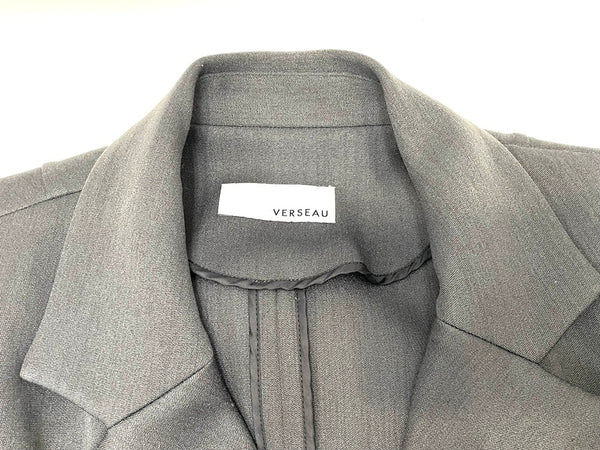 ヴェルソー VERSEAU Wエアー・Wブレスト ダーツ ジャケット 23310212-AN グレー F 601LT-14