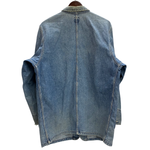 【曜日割引対象外】 リー Lee 90's 91-J 復刻 カバーオール デニム 412 ジャケット ブルー Lサイズ 201MT-4719 VB