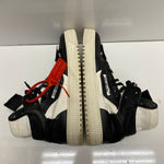 オフホワイト OFF-WHITE ハイカットスニーカー メンズ靴 スニーカー ブラック 26.5cmサイズ 201-shoes1187