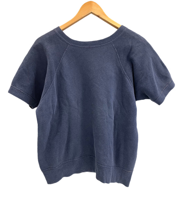 ヴィンテージ vintage 60's 60年代 US NAVY ANNAPOLIS フェード MILITARY ミリタリー 半袖スウェット  - スウェット ネイビー 101MT-4743