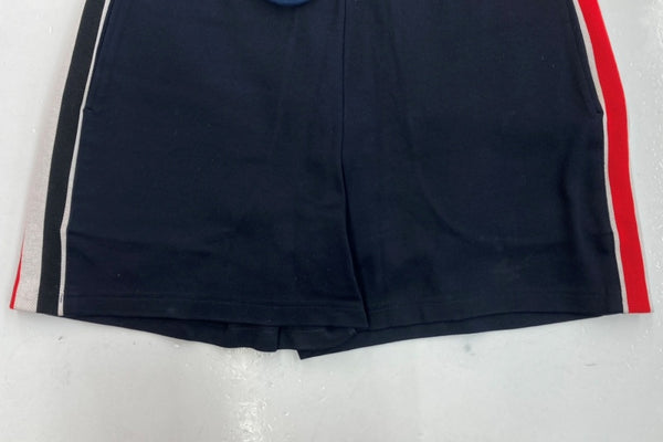 トムブラウン THOM BROWNE NEW YORK SWEAT HALF PANTS スウェット ハーフ パンツ トリコロール ショート ズボン 紺 ライン MJQ090A-06168415 ハーフパンツ ネイビー サイズ 0 104MB-136