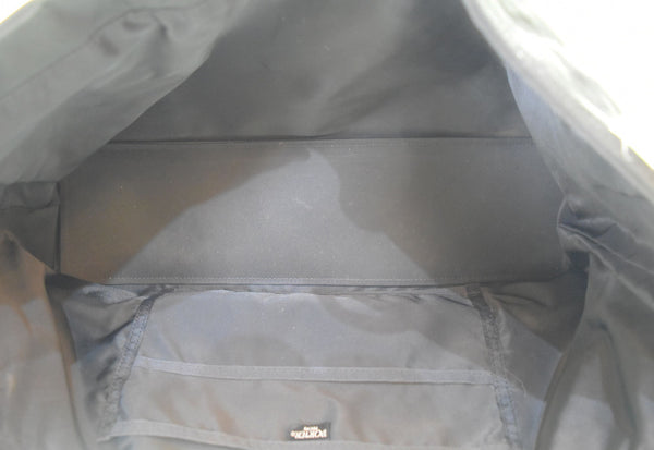 ポーター  PORTER  01SS UNDERCOVER アンダーカバー オンカラーライン入り 横長 大型トートバッグ 黒 バッグ メンズバッグ トートバッグ ブラック 103B-107