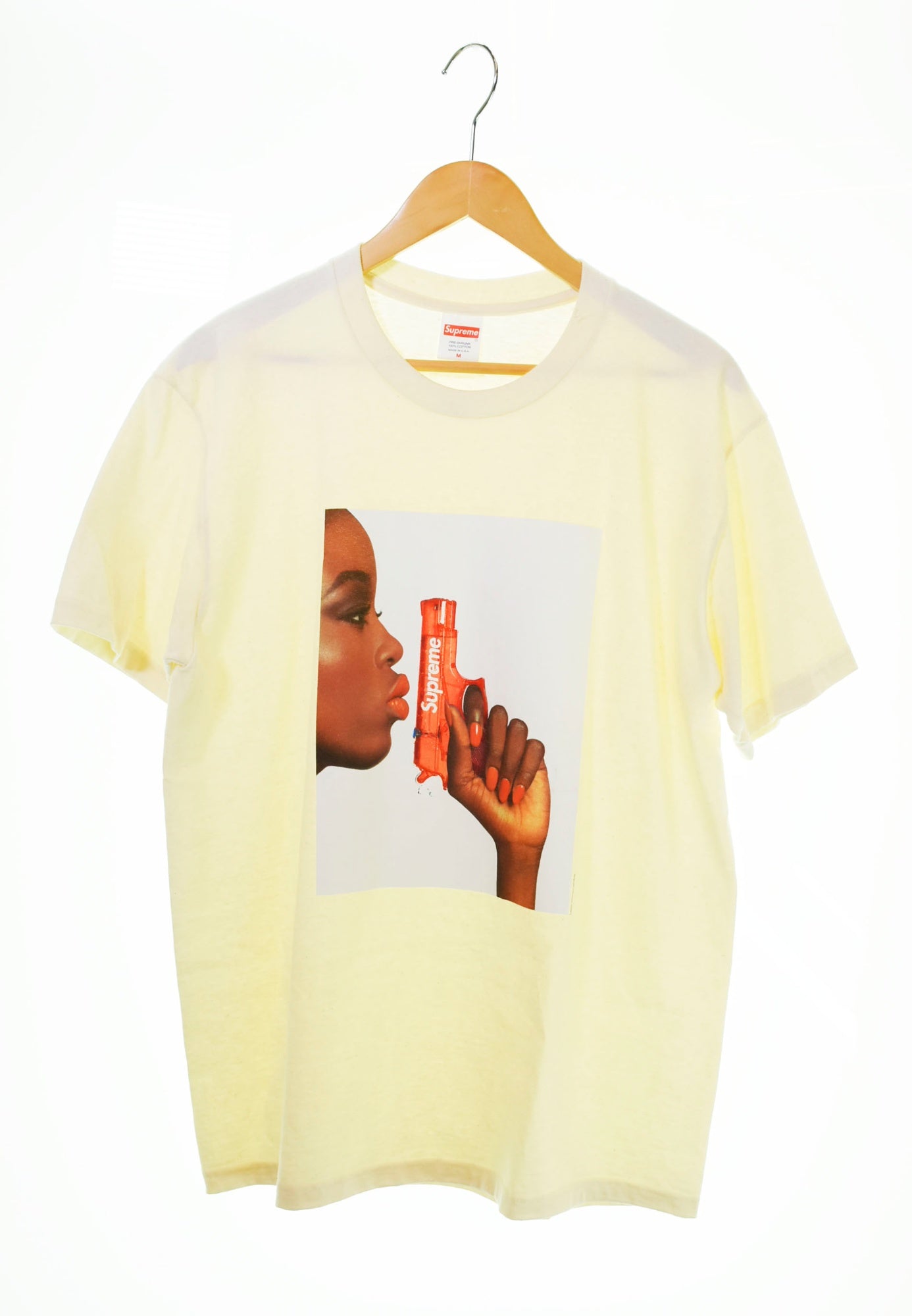 シュプリーム SUPREME 21SS Water Pistol Tee White Tシャツ ベージュ Tシャツ ベージュ Mサイズ  103MT-880 | 古着通販のドンドンサガール