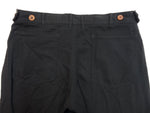 コムデギャルソン COMME des GARCONS SHIRT UTILITY PANTS ユーティリティ パンツ ジップフライ スラックス ズボン 黒 無地 FO-P505 ボトムスその他 ブラック XSサイズ 104MB-383