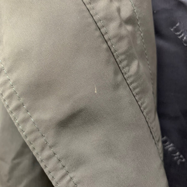 ディオール・オム DIOR HOMME 22SS バックロゴ フーデッドパーカ  コート グレー 46サイズ 201MT-3445