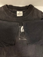 ヴィンテージ vintage 90s ART Tshirt アートTシャツ US古着  M.C. Escher 騙し絵  袖シングル Tシャツ ブラック Mサイズ 101MT-2966