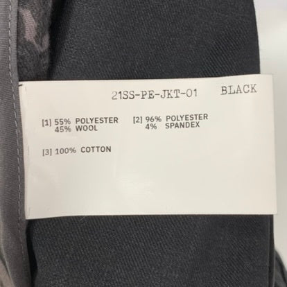 プロフェッサーイー  Professor.E  21SS-PE-JKT-01 ジャケット ブラック 50サイズ 201MT-4222