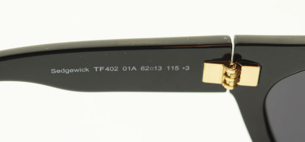 トムフォード TOM FORD SEDGEWICK TF402 01A 62－13－115 サングラス TF402 01A 62－13－115 眼鏡・サングラス 眼鏡 ブラック 103G-153