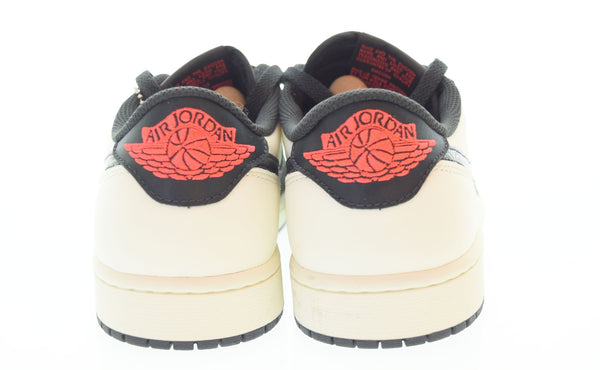 ナイキ NIKE AIR JORDAN 1 RETRO LOW エアジョーダン1 レトロ LOW スニーカー 黒 白 HF8828-100 メンズ靴 スニーカー ホワイト 27cm 103S-774