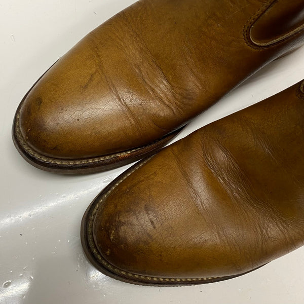 【曜日割引対象外】 チペワ CHIPPEWA ブーツ ウエスタンブーツ 26790 メンズ靴 ブーツ ペコスタイプ ブラウン 8 1/2Dサイズ 201-shoes1347 VB