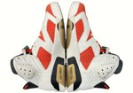 ナイキ NIKE 17年製 × GATORADE ゲータレード AIR JORDAN 6 RETRO エア ジョーダン レトロ AJ6 白 緑 384664-145 メンズ靴 スニーカー オレンジ 27cm 104-shoes539