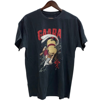 【曜日割引対象外】 ヴィンテージ vintage 00's NARUTO ナルト 我愛羅 タグ付き アニメ Tシャツ ブラック Lサイズ 201MT-3843 VB
