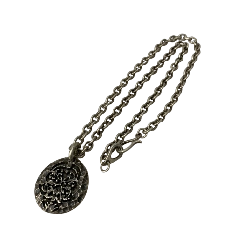 【曜日割引対象外】 【中古】テンダーロイン TENDERLOIN PENDANT BS STERLING SILVER HOSANNA チャームネックレス メンズジュエリー・アクセサリー ネックレス・ペンダント シルバー 201goods-711