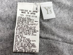 ワイズ Y's ヨウジヤマモト Yohji Yamamoto コンポジション シーアタッチドレーベル ボタンカーディガン COMPOSITION SEEATTACHEDLABEL GRAY YO-T83-072 カーディガン グレー SIZE2 104LT-164