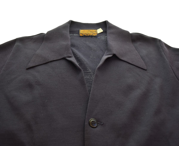 ペンドルトン PENDLETON 70s SIR PENDLETON ウールカーディガン ZEPHYR WOOL ナス紺 ミントコンディション 70's ウールジャケット セーター ネイビー Lサイズ 103MT-3467