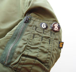 グッドイナフ Goodenough × フィネス FINESSE MA-1 USA製 Alpha