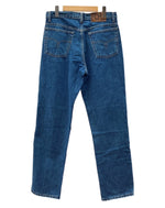 ダブルアールエル RRL DENIM PANTS デニム パンツ ボタンフライ ジーパン ジーンズ USA製 Ralph Lauren インディゴ 青 ロゴ 36-4609955WXS デニム ブルー サイズ 32 104MB-217